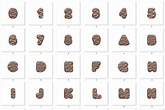 Chocolate Cake - 3D Lettering Product Image 6