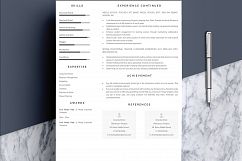 Professional Microsoft Word Resume Template Product Image 3
