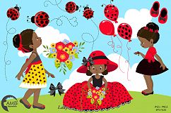 Sweet little ladies graphics, clipart, illustrations AMB-1598 Product Image 5