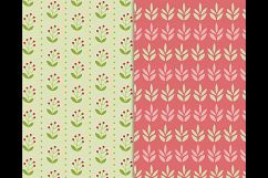 12 Spring Flower Digital Papers 6 x 6 inch Product Image 6
