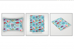 Memphis Style Seamless Patterns Product Image 4