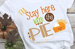 Thanksgiving, harvest, fall, pumpkin pie, pie, svg, eps, png Product Image 1