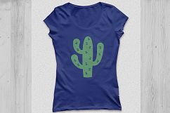Cactus svg, cactus clipart, Cactus Monogram Svg, cactus silhouette, Cactus SVG Cut Files, cricut files, cactus cutfiles, dxf, svg, eps, png. Product Image 3