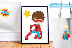 Superhero Boys  graphics and illustrations Product Image 5