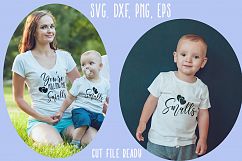 You're killing me, Smalls & Smalls Cut Ready SVG for Mother and Kid Product Image 2