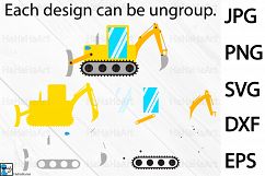 Construction Designs - Clip art / Cutting Files 88c Product Image 2