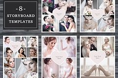 Storyboard Templates Set 004 Product Image 1
