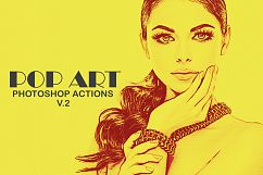 20 Pop Art Photoshop Actions Ver. 2 Product Image 1
