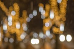 Blurred city during christmas Product Image 1
