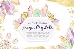 Magic Crystals - vector collection Product Image 1