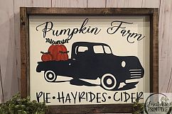 Pumpkin Farm Vintage Halloween File Product Image 2