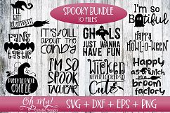 Spooky Bundle - 10 DESIGNS - SVG DXF EPS PNG Product Image 1