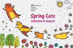 Spring Cats - 42 objects Product Image 1
