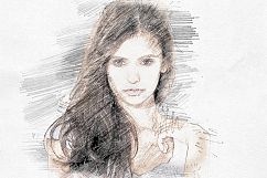 Pencil Sketch Art Photoshop Action Product Image 5