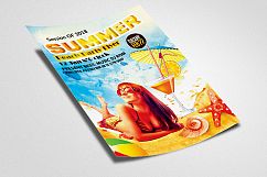 Summer Beach Cocktail Party Flyer Product Image 2