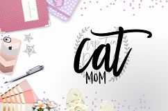 Cat Mom SVG Product Image 1