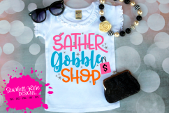 Gather Gobble Shop SVG Product Image 1