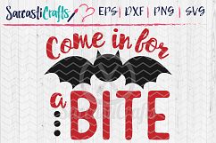 Come in for a Bite - SVG PNG EPS DXF Product Image 1