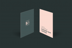 Standing Business Card Mockup Product Image 12