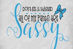 Don&#039;t Get It Twisted - All Of My Pants Are Sassy Product Image 4
