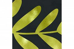 Gold Foil Laurels Clipart - Hand Drawn Leaf Branches Product Image 2