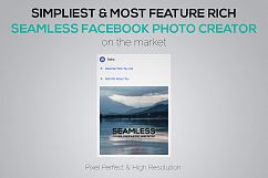 Seamless Facebook Photo Creator Product Image 7