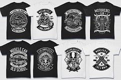 200 Vector Tshirt Designs B/W Concept Product Image 16