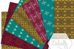 Elegant Patterns digital paper pack seamless pattern Product Image 2