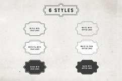 Vintage Frames, Labels, Badges Product Image 2