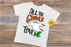 ALL THE GHOULS LOVE ME| Halloween SVG DXF PNG Product Image 2