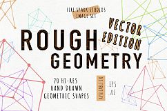 Rough Geometry Vectors Product Image 1