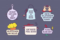 Food Lover Badges Product Image 1