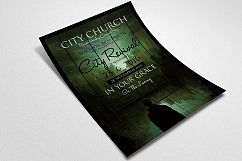 City Revival Church Flyer Template Product Image 3