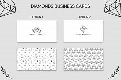 2 Diamonds Business Card templates Product Image 2