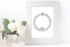 Be Zen Lotus Watercolor Art Product Image 13
