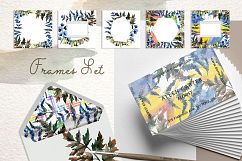 Brake plants PNG watercolor set Product Image 6