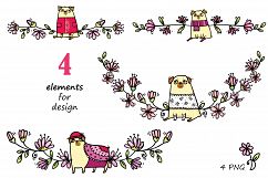 Pugs&amp;Magnolias 29 elements Product Image 4