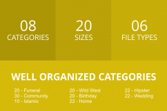 166 Lifestyle Line Inverted Icons Product Image 3