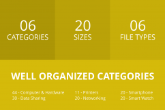 145 Hardware Line Inveretd Icons Product Image 3