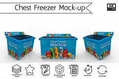Chest Freezer Mock-up Product Image 1