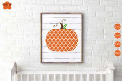 Quatrefoil Pumpkin Svg, Pumpkin Svg Product Image 2