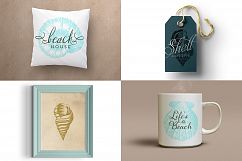 Vintage Shell Vector Graphics Product Image 4