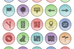 166 Sign Filled Low Poly Icons Product Image 2