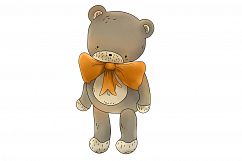 Assorted Bears | 6 PNG clip art illustrations Product Image 3