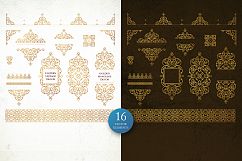 1. Set Of Vector Monoline Decor Product Image 3