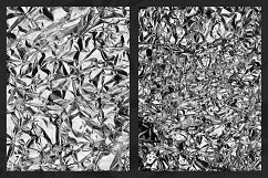 Black &amp; White Metallic Textures Product Image 5