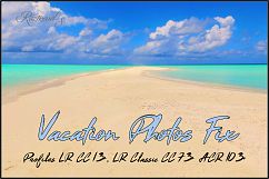 Vacation Photos Fix profiles LR 7.3 ACR 10.3 Product Image 1
