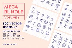 Line Icons - Mega Bundle Vol 1-4 (25% off) Product Image 10