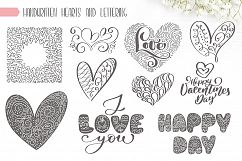 Valentines Hand Drawn Vector Collection Product Image 10