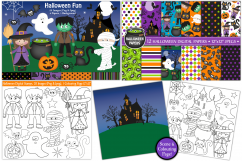 Halloween bundle, Halloween graphics &amp; Illustrations Product Image 2